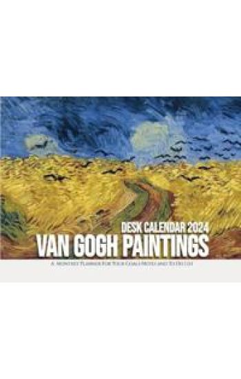 Van Gogh Paintings Desk Calendar 2024