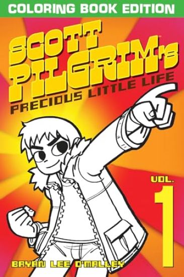 Scott Pilgrim's Precious Little Life Coloring Book