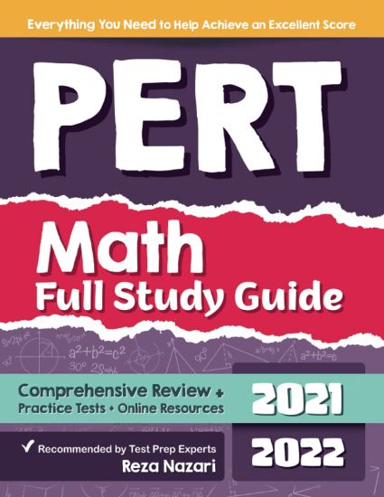PERT Math Full Study Guide