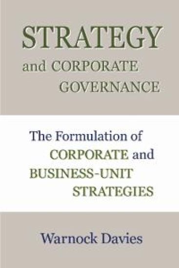 Kansikuva: Strategy and Corporate Governance