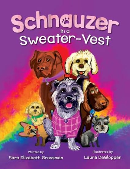 Schnauzer in a Sweater-Vest