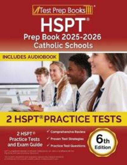 HSPT Prep Book 2025-2026 Catholic Schools