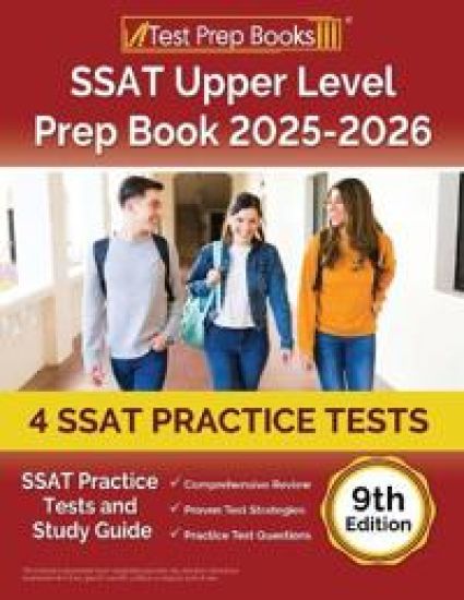 SSAT Upper Level Prep Book 2025-2026