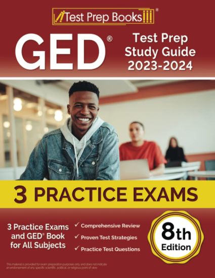 GED Test Prep Study Guide 2023-2024