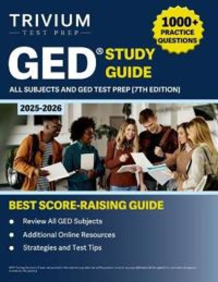 GED Study Guide 2025-2026 All Subjects