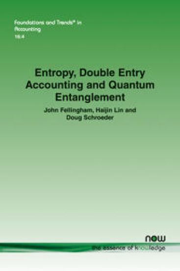Entropy, Double Entry Accounting and Quantum Entanglement