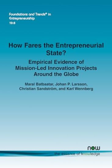 How Fares the Entrepreneurial State?
