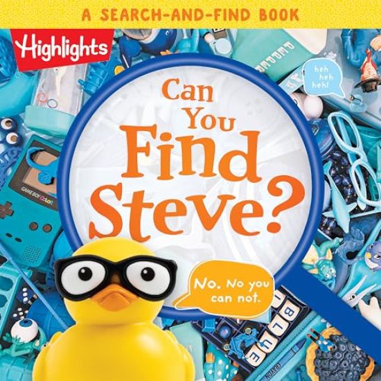 Can You Find Steve? Library Edition: A Search-And-Find Book