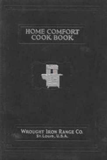 Home Comfort Cook Book 1930 Reprint