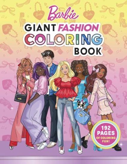 Barbie: Giant Fashion Coloring Book