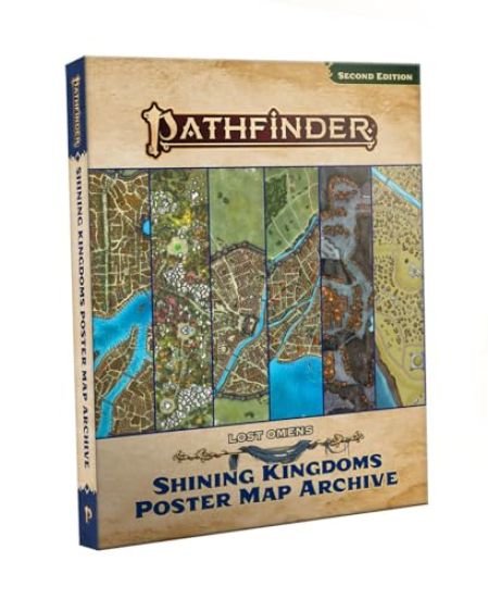 Pathfinder Lost Omens Shining Kingdoms Poster Map Archive (P2)
