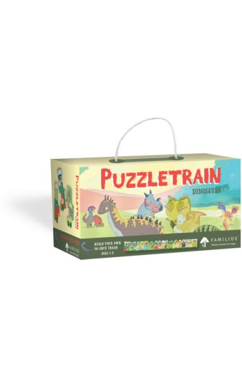 PuzzleTrain: Dinosaurs 26-Piece Puzzle