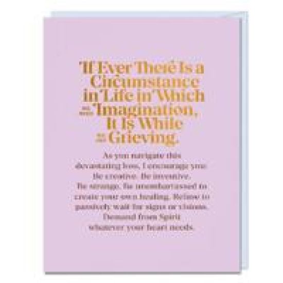 6-Pack Elizabeth Gilbert If Ever A Circumstance Card
