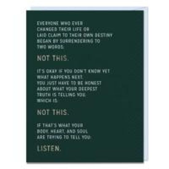 6-Pack Elizabeth Gilbert Not This Card