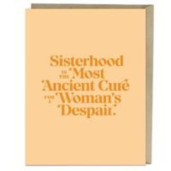 6-Pack  Elizabeth Gilbert for Em & Friends Sisterhood Card