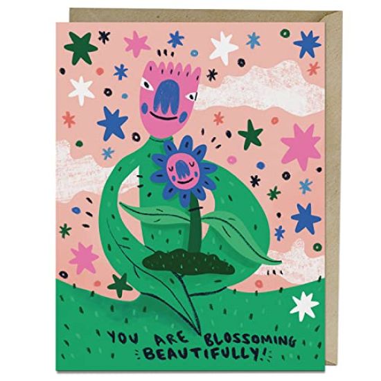 6 Pack Barry Lee for EmFriends Blossoming Beautifully Encouragement Card