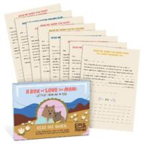 Em & Friends A Box of Mom Appreciation Fill in the Love Read Me When Letters