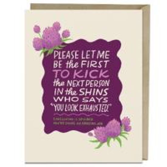 Em & Friends Caregiving is Hard Greeting Card