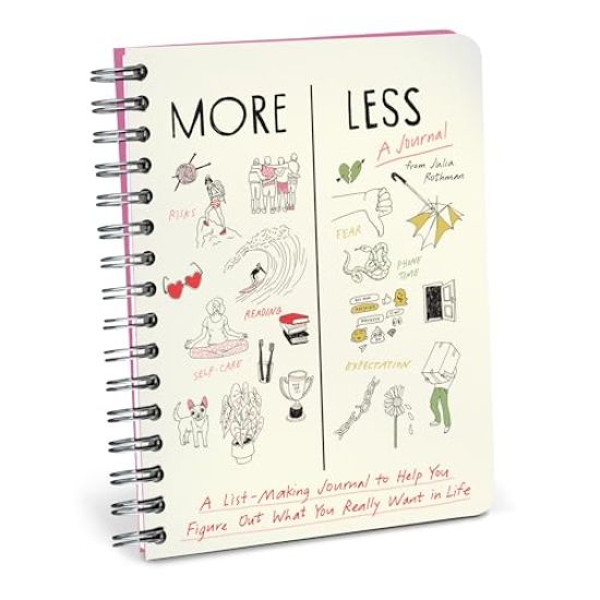 Em & Friends Julia Rothman More / Less Journal Guided Journal