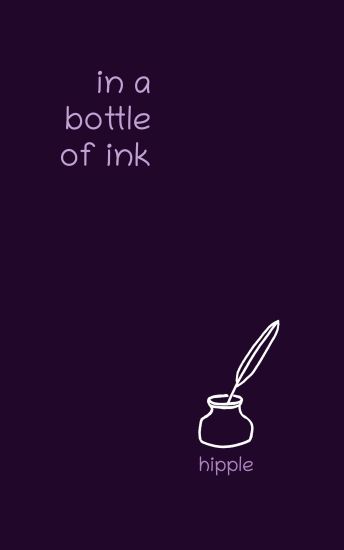 in a bottle of ink