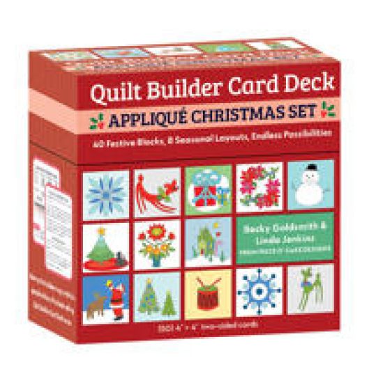 Quilt Builder Card Deck Appliqué Christmas Set