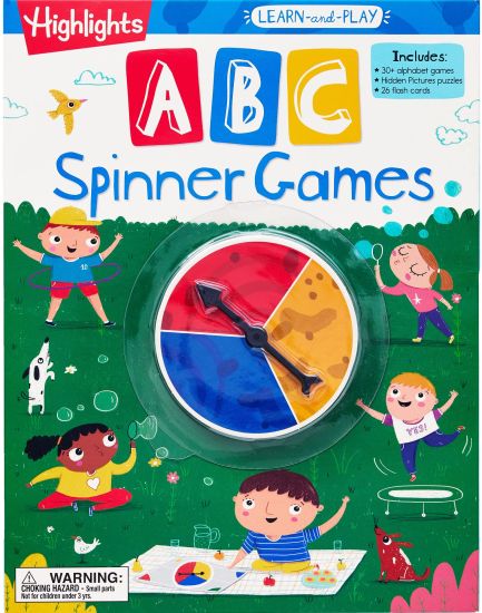 Highlights Learn-And-Play ABC Spinner Games