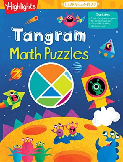 Highlights Learn-And-Play Tangram Math Puzzles