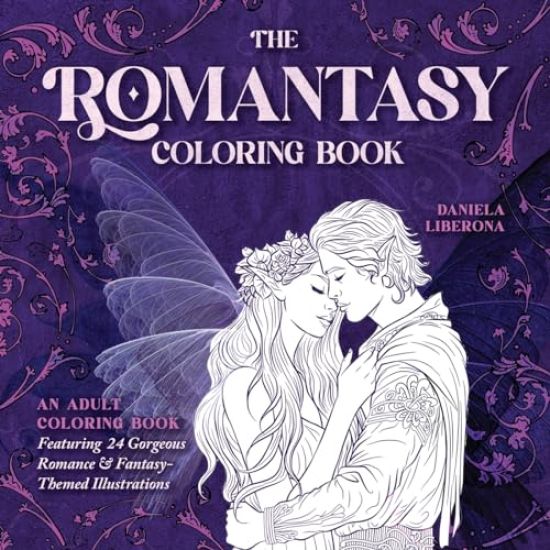 The Romantasy Coloring Book