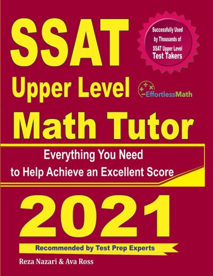 SSAT Upper Level Math Tutor