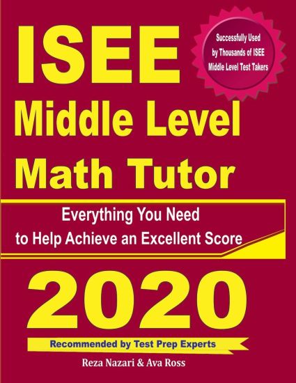 ISEE Middle Level Math Tutor