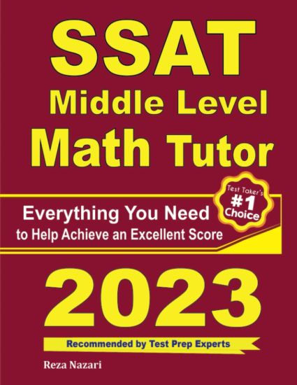 SSAT Middle Level Math Tutor