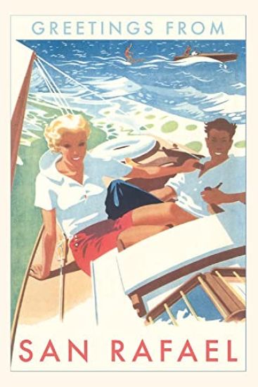 Vintage Journal Greetings from San Rafael, California