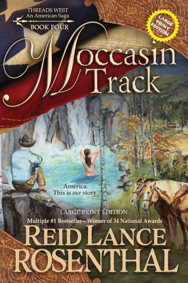Moccasin Track (Large Print)