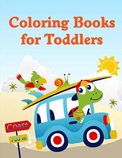 Coloring Books For Toddlers: A Funny Coloring Pages, Christmas Book for Animal Lovers for Kids