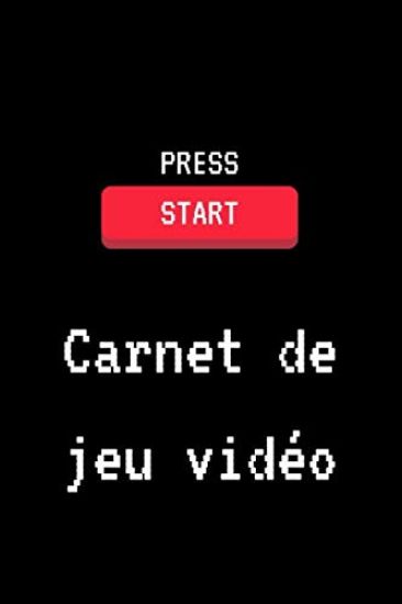 Carnet de jeu vidéo: carnet de joueur à remplir pour garder une trace de vos jeux vidéo - 100 pages