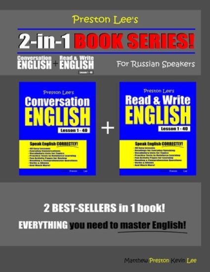 Preston Lee's 2-in-1 Book Series! Conversation English & Read & Write English Lesson 1 - 40 For Russian Speakers