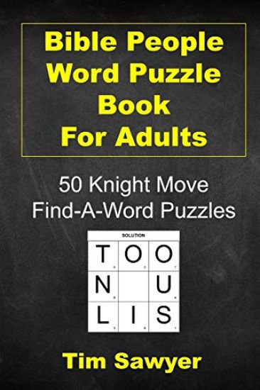 Bible People Word Puzzle Book for Adults
