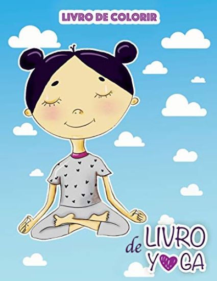 Livro de Yoga: Livro de colorir