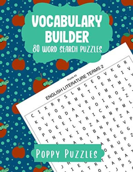 Vocabulary Builder: 80 word search puzzles for adults, seniors and teens large print puzzles activity book