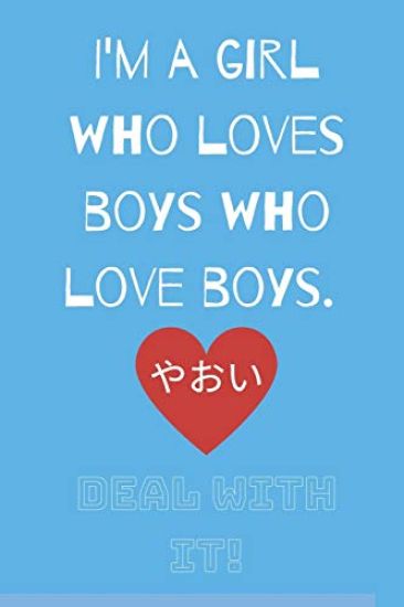 Deal With It: For the Love of Yaoi (Light Blue)