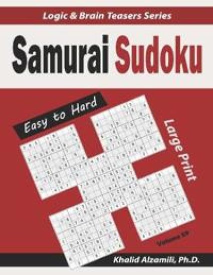 Large Print Samurai Sudoku