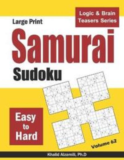 Large Print Samurai Sudoku