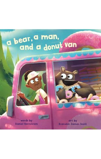 A Bear, a Man, and a Donut Van