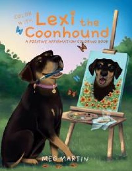 Color with Lexi the Coonhound