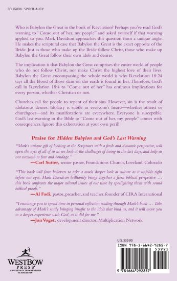 Hidden Babylon and God's Last Warning