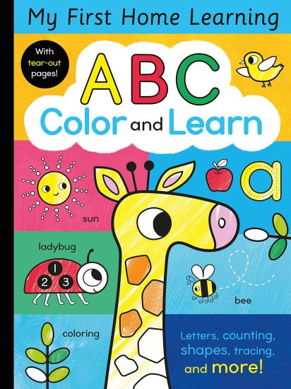 ABC Color and Learn: Letters, Counting, Shapes, Tracing, and More! with Tear-Out Pages!