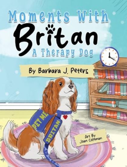 Moments with Britan, a Therapy Dog
