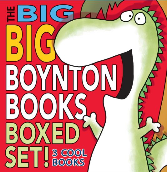 The Big Big Boynton Books Boxed Set!: The Going to Bed Book; Moo, Baa, La La La!; Dinosaur Dance!/Oversized Lap Board Books