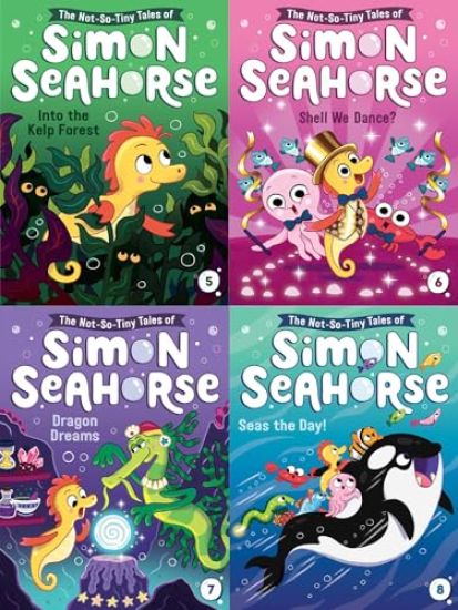 The Not-So-Tiny Tales of Simon Seahorse Collected Set #2: Into the Kelp Forest; Shell We Dance?; Dragon Dreams; Seas the Day!