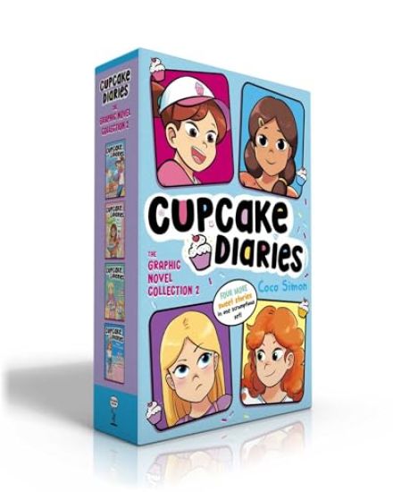 Cupcake Diaries the Graphic Novel Collection 2 (Boxed Set): Katie, Batter Up! Graphic Novel/Mia's Baker's Dozen Graphic Novel/Emma All Stirred Up! Gra